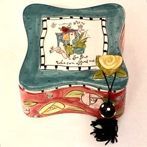 Bodacious Babes Joyce Shelton Trinket Box